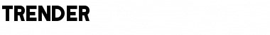 Download Trender Font Download Trender Font