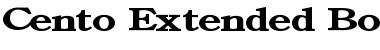 Download Cento Extended Font Download Cento Extended Font