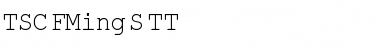 Download TSC FMing S TT Font Download TSC FMing S TT Font