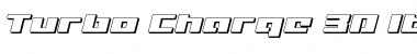 Download Turbo Charge 3D Italic Font Download Turbo Charge 3D Italic Font