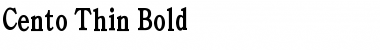 Download Cento Thin Font Download Cento Thin Font