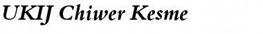 Download UKIJ Chiwer Kesme Font Download UKIJ Chiwer Kesme Font