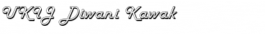 Download UKIJ Diwani Kawak Font Download UKIJ Diwani Kawak Font
