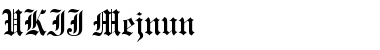 Download UKIJ Mejnun Font Download UKIJ Mejnun Font