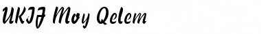 Download UKIJ Moy Qelem Font Download UKIJ Moy Qelem Font