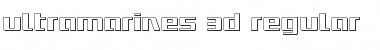 Download Ultramarines 3D Font Download Ultramarines 3D Font