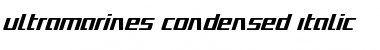 Download Ultramarines Condensed Italic Font Download Ultramarines Condensed Italic Font