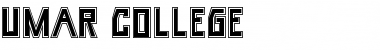 Download Umar College Font Download Umar College Font
