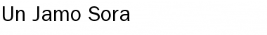 Download UnJamoSora Font Download UnJamoSora Font
