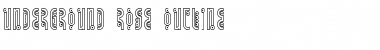 Download Underground Rose Outline Font Download Underground Rose Outline Font