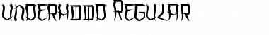 Download underhood Font Download underhood Font