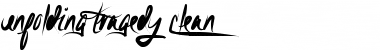 Download Unfolding Tragedy Font Download Unfolding Tragedy Font