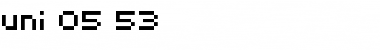 Download uni 05_53 Font Download uni 05_53 Font