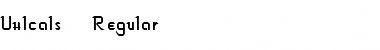 Download Unicals Font Download Unicals Font