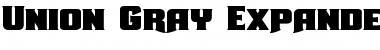 Download Union Gray Expanded Font Download Union Gray Expanded Font