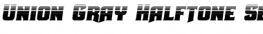 Download Union Gray Halftone Semi-Italic Font Download Union Gray Halftone Semi-Italic Font