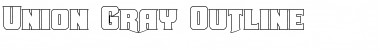 Download Union Gray Outline Font Download Union Gray Outline Font