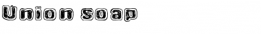 Download Union soap Font Download Union soap Font