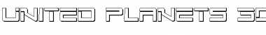 Download United Planets 3D Font Download United Planets 3D Font