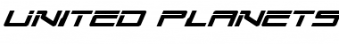Download United Planets Expanded Italic Font Download United Planets Expanded Italic Font