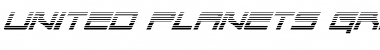 Download United Planets Gradient Italic Font Download United Planets Gradient Italic Font