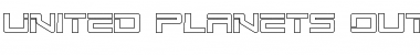 Download United Planets Outline Font Download United Planets Outline Font