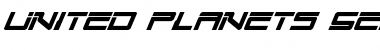Download United Planets Semi-Bold Italic Font Download United Planets Semi-Bold Italic Font