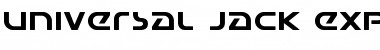 Download Universal Jack Expanded Font Download Universal Jack Expanded Font