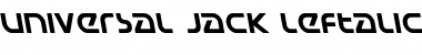 Download Universal Jack Leftalic Font Download Universal Jack Leftalic Font