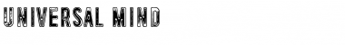 Download Universal Mind Font Download Universal Mind Font