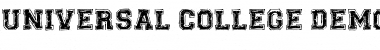 Download Universal-college_DEMO-version Font Download Universal-college_DEMO-version Font
