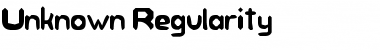 Download Unknown Regularity Font Download Unknown Regularity Font