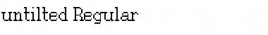 Download untilted Font Download untilted Font