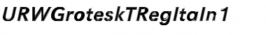 Download URWGroteskTRegItaIn1 Font Download URWGroteskTRegItaIn1 Font