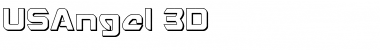 Download USAngel 3D Font Download USAngel 3D Font