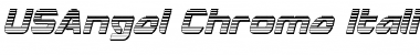 Download USAngel Chrome Italic Font Download USAngel Chrome Italic Font
