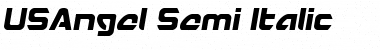 Download USAngel Semi-Italic Font Download USAngel Semi-Italic Font