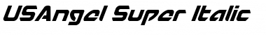 Download USAngel Super-Italic Font Download USAngel Super-Italic Font