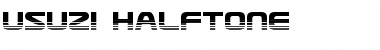 Download Usuzi Halftone Font Download Usuzi Halftone Font