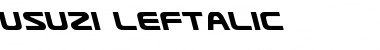 Download Usuzi Leftalic Font Download Usuzi Leftalic Font