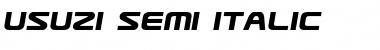 Download Usuzi Semi-Italic Font Download Usuzi Semi-Italic Font