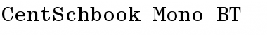 Download CentSchbook Mono BT Font Download CentSchbook Mono BT Font