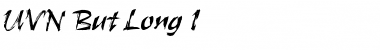 Download UVN But Long 1 Font Download UVN But Long 1 Font