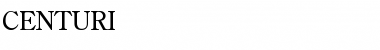 Download CENTURI Font Download CENTURI Font