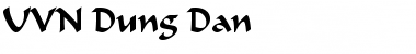 Download UVN Dung Dan Font Download UVN Dung Dan Font