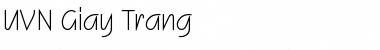 Download UVN Giay Trang Font Download UVN Giay Trang Font