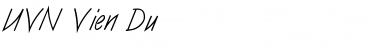 Download UVN Vien Du Font Download UVN Vien Du Font