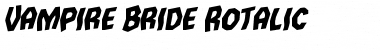 Download Vampire Bride Rotalic Font Download Vampire Bride Rotalic Font