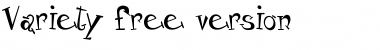 Download Variety_free-version Font Download Variety_free-version Font