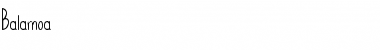 Download Balamoa Normal Font Download Balamoa Normal Font